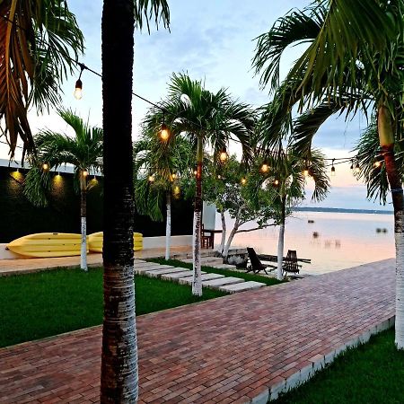 Casita Maya Bacalar Esterno foto