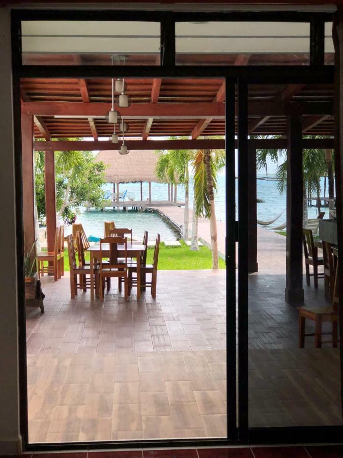Casita Maya Bacalar Esterno foto