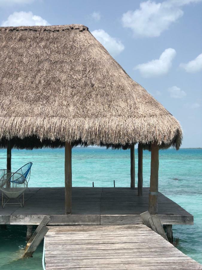 Casita Maya Bacalar Esterno foto